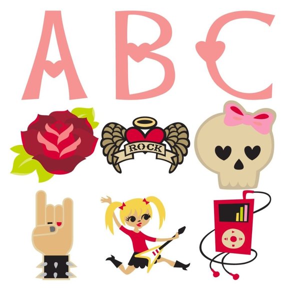 Cricut ROCK PRINCESS shape and font - Picture 3 of 14